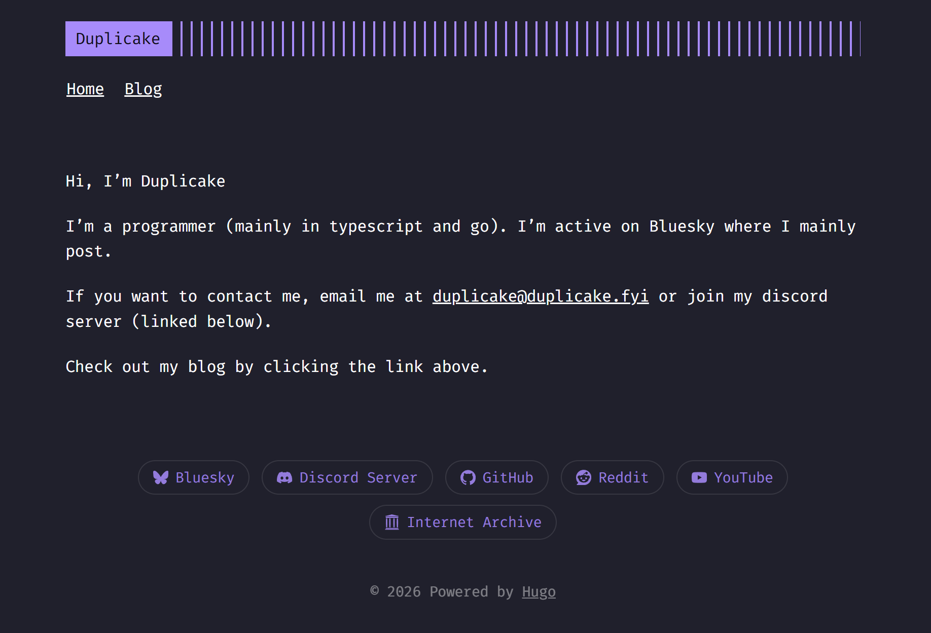 New Website